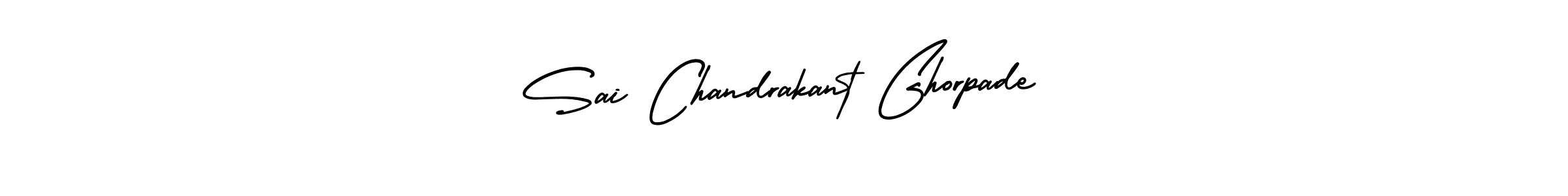 Make a beautiful signature design for name Sai Chandrakant Ghorpade. With this signature (AmerikaSignatureDemo-Regular) style, you can create a handwritten signature for free. Sai Chandrakant Ghorpade signature style 3 images and pictures png