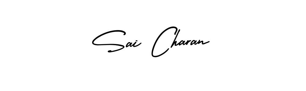 Use a signature maker to create a handwritten signature online. With this signature software, you can design (AmerikaSignatureDemo-Regular) your own signature for name Sai Charan. Sai Charan signature style 3 images and pictures png
