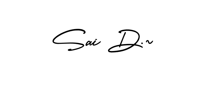 Also we have Sai D.~ name is the best signature style. Create professional handwritten signature collection using AmerikaSignatureDemo-Regular autograph style. Sai D.~ signature style 3 images and pictures png