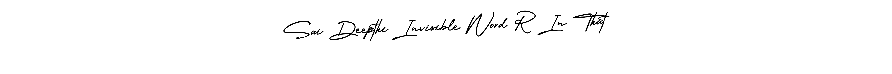 Create a beautiful signature design for name Sai Deepthi Invisible Word R In That. With this signature (AmerikaSignatureDemo-Regular) fonts, you can make a handwritten signature for free. Sai Deepthi Invisible Word R In That signature style 3 images and pictures png