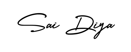 Make your name Sai Diya memorable on every contract using AmerikaSignatureDemo-Regular autograph style. Instant transparent background export available. Sai Diya signature style 3 images and pictures png