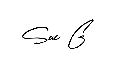 Best and Professional Signature Style for Sai G. AmerikaSignatureDemo-Regular Best Signature Style Collection. Sai G signature style 3 images and pictures png