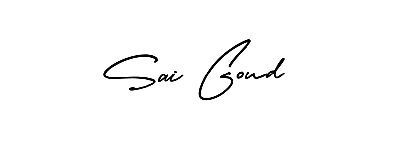 Make a beautiful signature design for name Sai Goud. Use this online signature maker to create a handwritten signature for free. Sai Goud signature style 3 images and pictures png