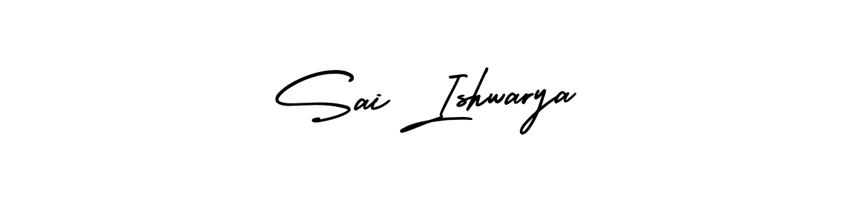 It looks lik you need a new signature style for name Sai Ishwarya. Design unique handwritten (AmerikaSignatureDemo-Regular) signature with our free signature maker in just a few clicks. Sai Ishwarya signature style 3 images and pictures png