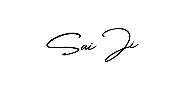 if you are searching for the best signature style for your name Sai Ji. so please give up your signature search. here we have designed multiple signature styles  using AmerikaSignatureDemo-Regular. Sai Ji signature style 3 images and pictures png