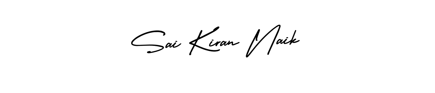 This is the best signature style for the Sai Kiran Naik name. Also you like these signature font (AmerikaSignatureDemo-Regular). Mix name signature. Sai Kiran Naik signature style 3 images and pictures png