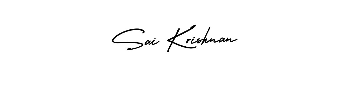 Design your own signature with our free online signature maker. With this signature software, you can create a handwritten (AmerikaSignatureDemo-Regular) signature for name Sai Krishnan. Sai Krishnan signature style 3 images and pictures png