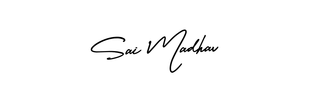 Design your own signature with our free online signature maker. With this signature software, you can create a handwritten (AmerikaSignatureDemo-Regular) signature for name Sai Madhav. Sai Madhav signature style 3 images and pictures png