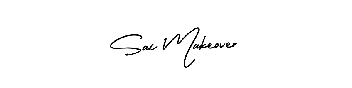 It looks lik you need a new signature style for name Sai Makeover. Design unique handwritten (AmerikaSignatureDemo-Regular) signature with our free signature maker in just a few clicks. Sai Makeover signature style 3 images and pictures png