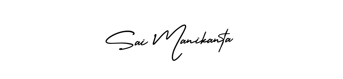 It looks lik you need a new signature style for name Sai Manikanta. Design unique handwritten (AmerikaSignatureDemo-Regular) signature with our free signature maker in just a few clicks. Sai Manikanta signature style 3 images and pictures png