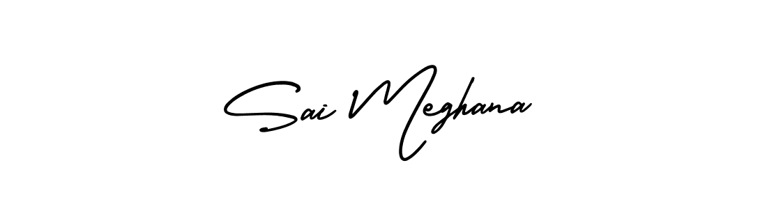 if you are searching for the best signature style for your name Sai Meghana. so please give up your signature search. here we have designed multiple signature styles  using AmerikaSignatureDemo-Regular. Sai Meghana signature style 3 images and pictures png