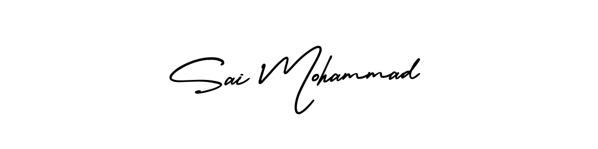 Check out images of Autograph of Sai Mohammad name. Actor Sai Mohammad Signature Style. AmerikaSignatureDemo-Regular is a professional sign style online. Sai Mohammad signature style 3 images and pictures png