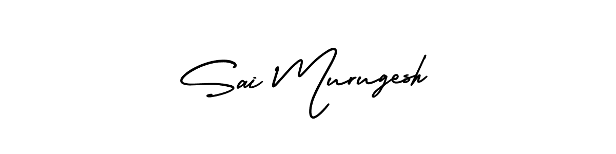 Create a beautiful signature design for name Sai Murugesh. With this signature (AmerikaSignatureDemo-Regular) fonts, you can make a handwritten signature for free. Sai Murugesh signature style 3 images and pictures png
