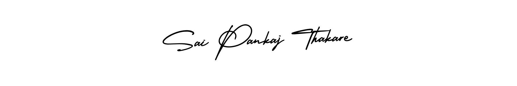 It looks lik you need a new signature style for name Sai Pankaj Thakare. Design unique handwritten (AmerikaSignatureDemo-Regular) signature with our free signature maker in just a few clicks. Sai Pankaj Thakare signature style 3 images and pictures png