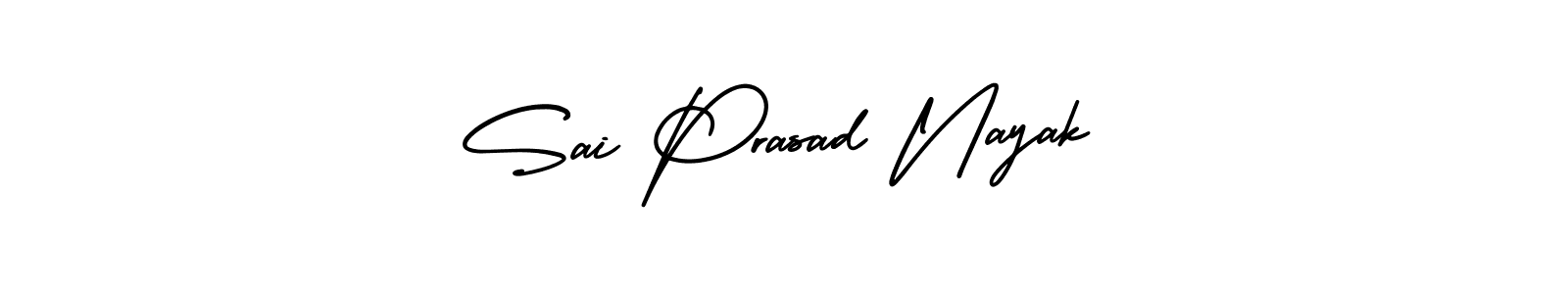 Use a signature maker to create a handwritten signature online. With this signature software, you can design (AmerikaSignatureDemo-Regular) your own signature for name Sai Prasad Nayak. Sai Prasad Nayak signature style 3 images and pictures png