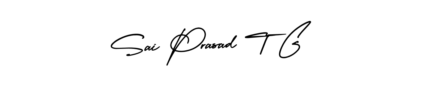 AmerikaSignatureDemo-Regular is a professional signature style that is perfect for those who want to add a touch of class to their signature. It is also a great choice for those who want to make their signature more unique. Get Sai Prasad T G name to fancy signature for free. Sai Prasad T G signature style 3 images and pictures png