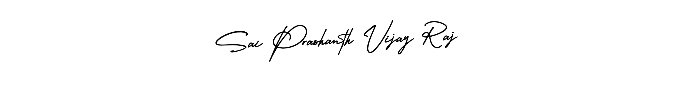 How to make Sai Prashanth Vijay Raj signature? AmerikaSignatureDemo-Regular is a professional autograph style. Create handwritten signature for Sai Prashanth Vijay Raj name. Sai Prashanth Vijay Raj signature style 3 images and pictures png