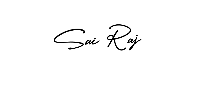 Design your own signature with our free online signature maker. With this signature software, you can create a handwritten (AmerikaSignatureDemo-Regular) signature for name Sai Raj. Sai Raj signature style 3 images and pictures png