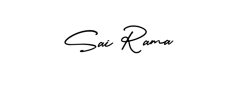 You should practise on your own different ways (AmerikaSignatureDemo-Regular) to write your name (Sai Rama) in signature. don't let someone else do it for you. Sai Rama signature style 3 images and pictures png