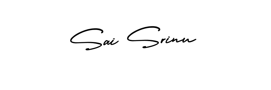 It looks lik you need a new signature style for name Sai Srinu. Design unique handwritten (AmerikaSignatureDemo-Regular) signature with our free signature maker in just a few clicks. Sai Srinu signature style 3 images and pictures png