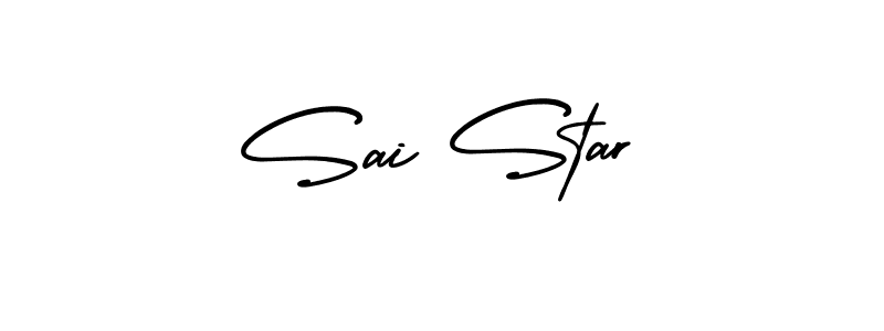 It looks lik you need a new signature style for name Sai Star. Design unique handwritten (AmerikaSignatureDemo-Regular) signature with our free signature maker in just a few clicks. Sai Star signature style 3 images and pictures png