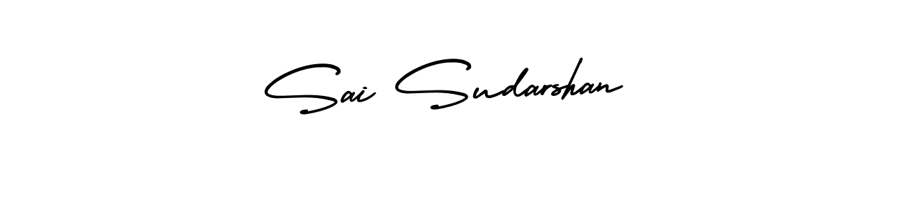 Make a beautiful signature design for name Sai Sudarshan. With this signature (AmerikaSignatureDemo-Regular) style, you can create a handwritten signature for free. Sai Sudarshan signature style 3 images and pictures png