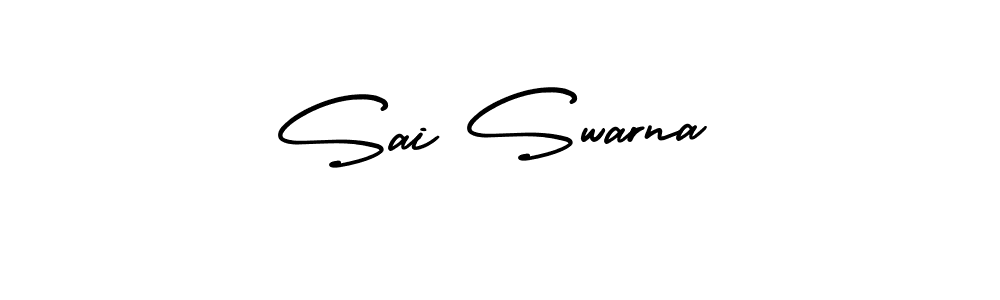 if you are searching for the best signature style for your name Sai Swarna. so please give up your signature search. here we have designed multiple signature styles  using AmerikaSignatureDemo-Regular. Sai Swarna signature style 3 images and pictures png