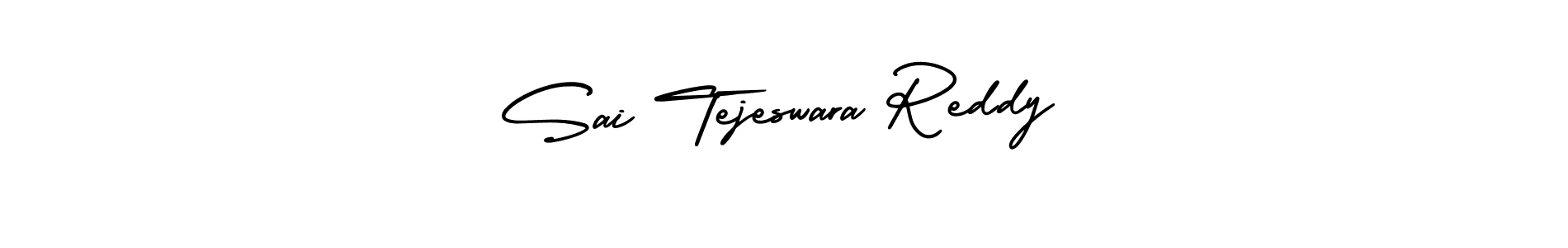 if you are searching for the best signature style for your name Sai Tejeswara Reddy. so please give up your signature search. here we have designed multiple signature styles  using AmerikaSignatureDemo-Regular. Sai Tejeswara Reddy signature style 3 images and pictures png