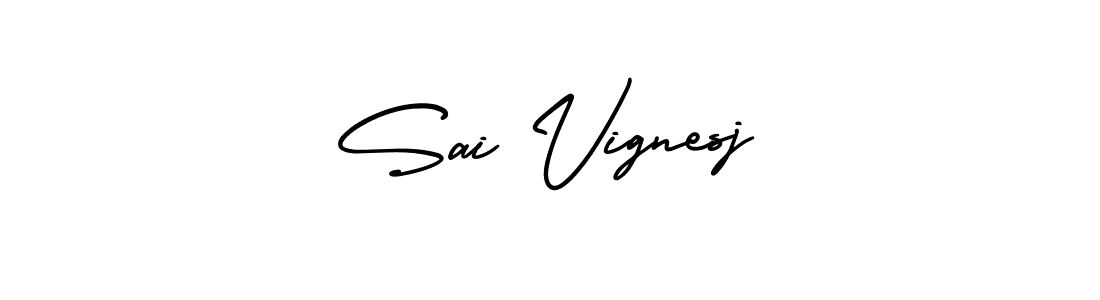 You can use this online signature creator to create a handwritten signature for the name Sai Vignesj. This is the best online autograph maker. Sai Vignesj signature style 3 images and pictures png
