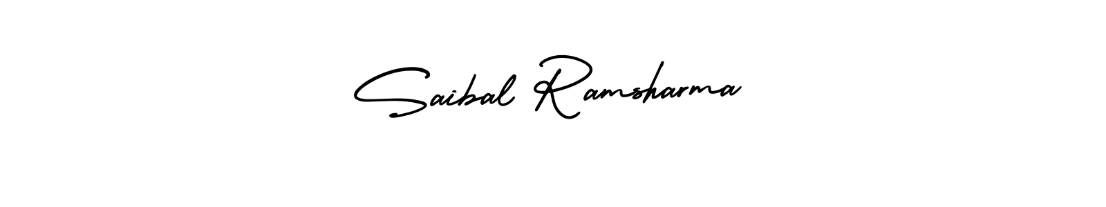 Also You can easily find your signature by using the search form. We will create Saibal Ramsharma name handwritten signature images for you free of cost using AmerikaSignatureDemo-Regular sign style. Saibal Ramsharma signature style 3 images and pictures png