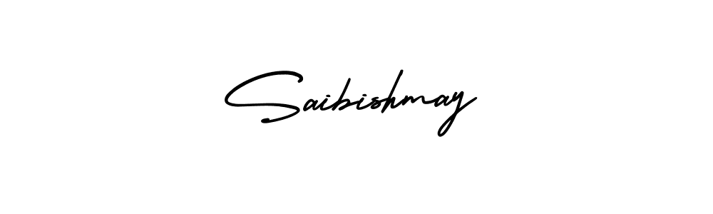 It looks lik you need a new signature style for name Saibishmay. Design unique handwritten (AmerikaSignatureDemo-Regular) signature with our free signature maker in just a few clicks. Saibishmay signature style 3 images and pictures png