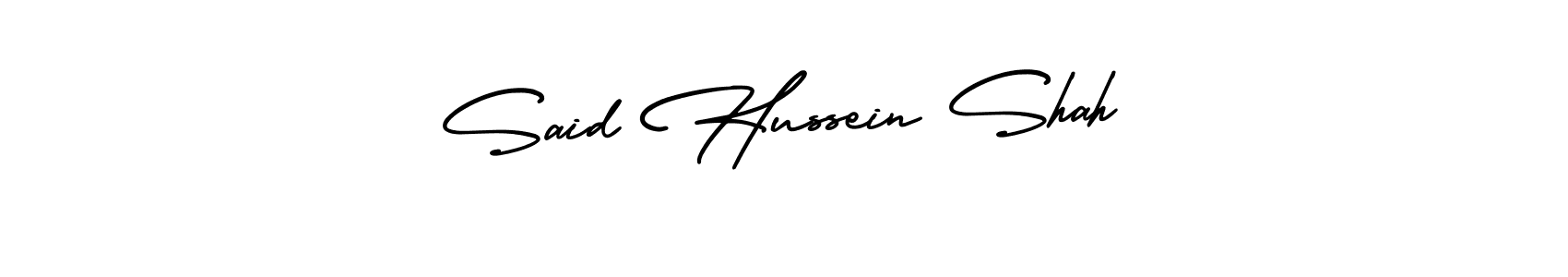 You can use this online signature creator to create a handwritten signature for the name Said Hussein Shah. This is the best online autograph maker. Said Hussein Shah signature style 3 images and pictures png