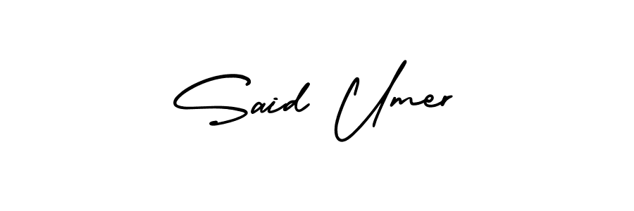 AmerikaSignatureDemo-Regular is a professional signature style that is perfect for those who want to add a touch of class to their signature. It is also a great choice for those who want to make their signature more unique. Get Said Umer name to fancy signature for free. Said Umer signature style 3 images and pictures png