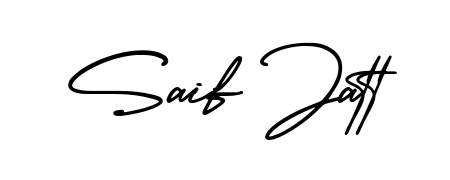 Elevate your brand with a stunning Saif Jatt eSignature. The AmerikaSignatureDemo-Regular style provides a balanced, flowing aesthetic for everyday signing. Saif Jatt signature style 3 images and pictures png