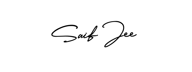 How to make Saif Jee signature? AmerikaSignatureDemo-Regular is a professional autograph style. Create handwritten signature for Saif Jee name. Saif Jee signature style 3 images and pictures png