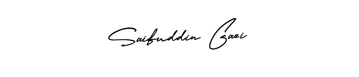 Check out images of Autograph of Saifuddin Gazi name. Actor Saifuddin Gazi Signature Style. AmerikaSignatureDemo-Regular is a professional sign style online. Saifuddin Gazi signature style 3 images and pictures png