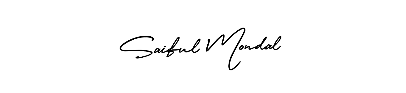 Also we have Saiful Mondal name is the best signature style. Create professional handwritten signature collection using AmerikaSignatureDemo-Regular autograph style. Saiful Mondal signature style 3 images and pictures png