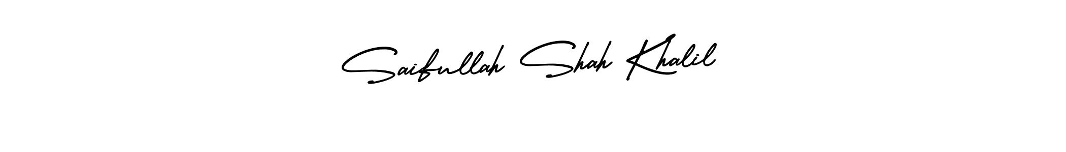 How to Draw Saifullah Shah Khalil signature style? AmerikaSignatureDemo-Regular is a latest design signature styles for name Saifullah Shah Khalil. Saifullah Shah Khalil signature style 3 images and pictures png