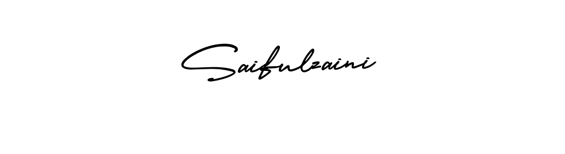 How to Draw Saifulzaini signature style? AmerikaSignatureDemo-Regular is a latest design signature styles for name Saifulzaini. Saifulzaini signature style 3 images and pictures png