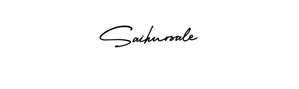 Create a beautiful signature design for name Saihursale. With this signature (AmerikaSignatureDemo-Regular) fonts, you can make a handwritten signature for free. Saihursale signature style 3 images and pictures png