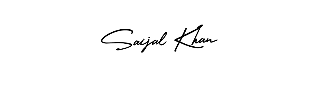 Make a beautiful signature design for name Saijal Khan. With this signature (AmerikaSignatureDemo-Regular) style, you can create a handwritten signature for free. Saijal Khan signature style 3 images and pictures png