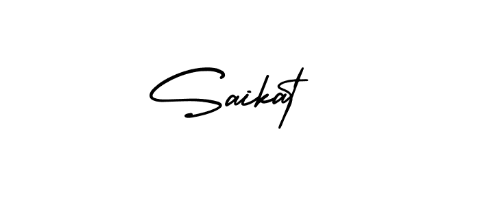You can use this online signature creator to create a handwritten signature for the name Saikat . This is the best online autograph maker. Saikat  signature style 3 images and pictures png