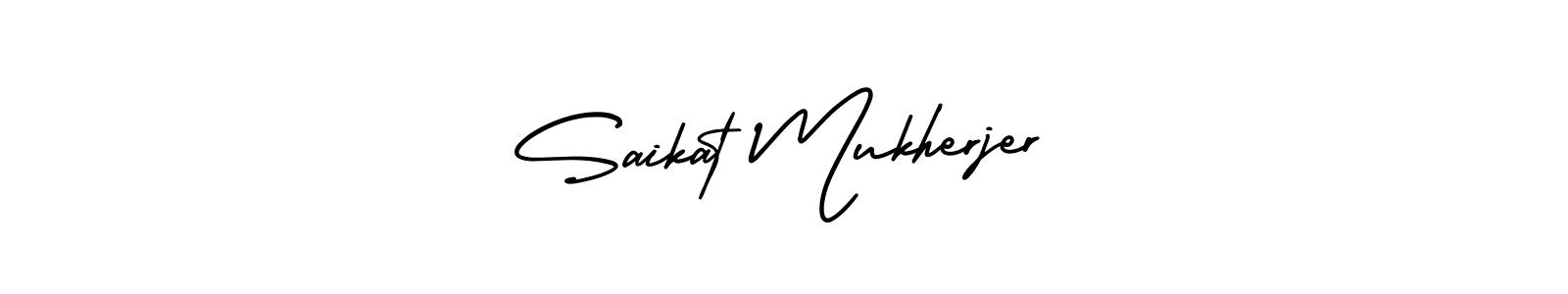 Also we have Saikat Mukherjer name is the best signature style. Create professional handwritten signature collection using AmerikaSignatureDemo-Regular autograph style. Saikat Mukherjer signature style 3 images and pictures png