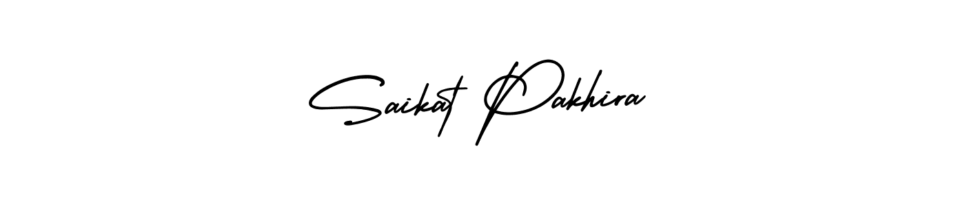 Use a signature maker to create a handwritten signature online. With this signature software, you can design (AmerikaSignatureDemo-Regular) your own signature for name Saikat Pakhira. Saikat Pakhira signature style 3 images and pictures png