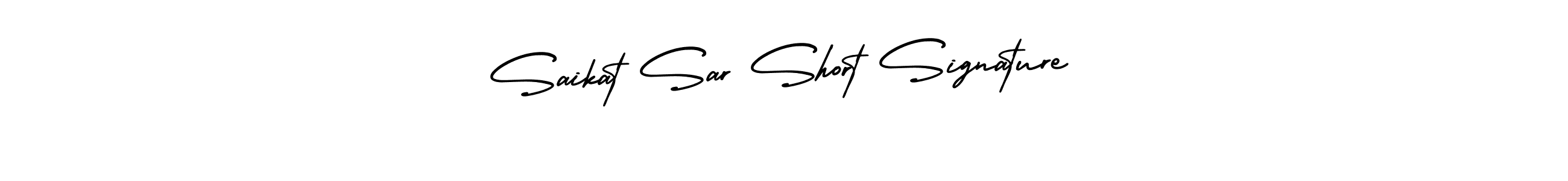 Make a beautiful signature design for name Saikat Sar Short Signature. With this signature (AmerikaSignatureDemo-Regular) style, you can create a handwritten signature for free. Saikat Sar Short Signature signature style 3 images and pictures png