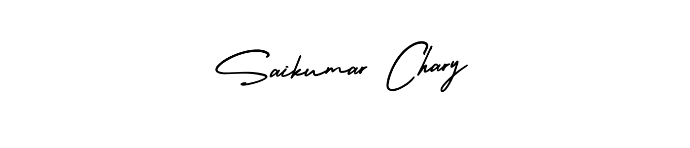 Make a beautiful signature design for name Saikumar Chary. With this signature (AmerikaSignatureDemo-Regular) style, you can create a handwritten signature for free. Saikumar Chary signature style 3 images and pictures png