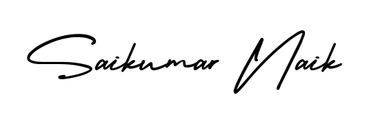 Also we have Saikumar Naik name is the best signature style. Create professional handwritten signature collection using AmerikaSignatureDemo-Regular autograph style. Saikumar Naik signature style 3 images and pictures png