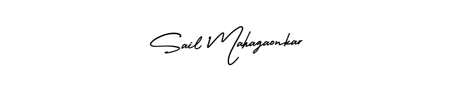 Also we have Sail Mahagaonkar name is the best signature style. Create professional handwritten signature collection using AmerikaSignatureDemo-Regular autograph style. Sail Mahagaonkar signature style 3 images and pictures png