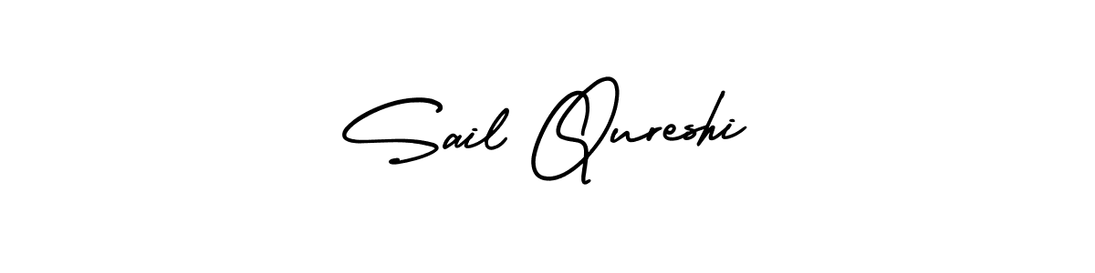 Create a beautiful signature design for name Sail Qureshi. With this signature (AmerikaSignatureDemo-Regular) fonts, you can make a handwritten signature for free. Sail Qureshi signature style 3 images and pictures png