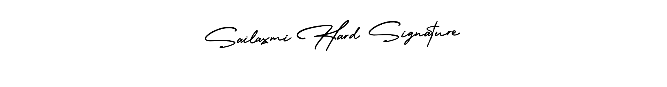 Make a beautiful signature design for name Sailaxmi Hard Signature. With this signature (AmerikaSignatureDemo-Regular) style, you can create a handwritten signature for free. Sailaxmi Hard Signature signature style 3 images and pictures png
